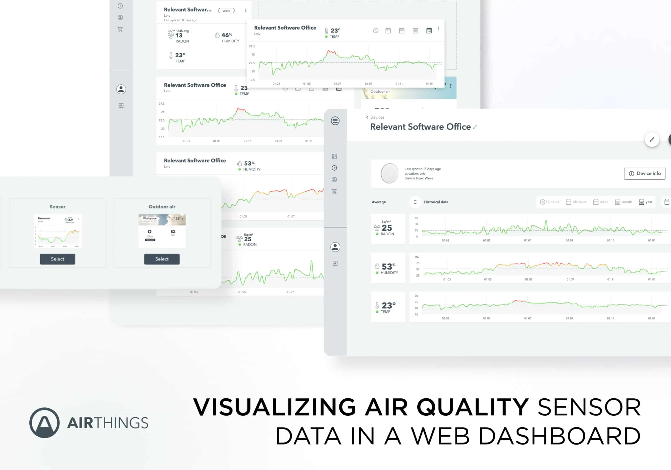 web dashboard example