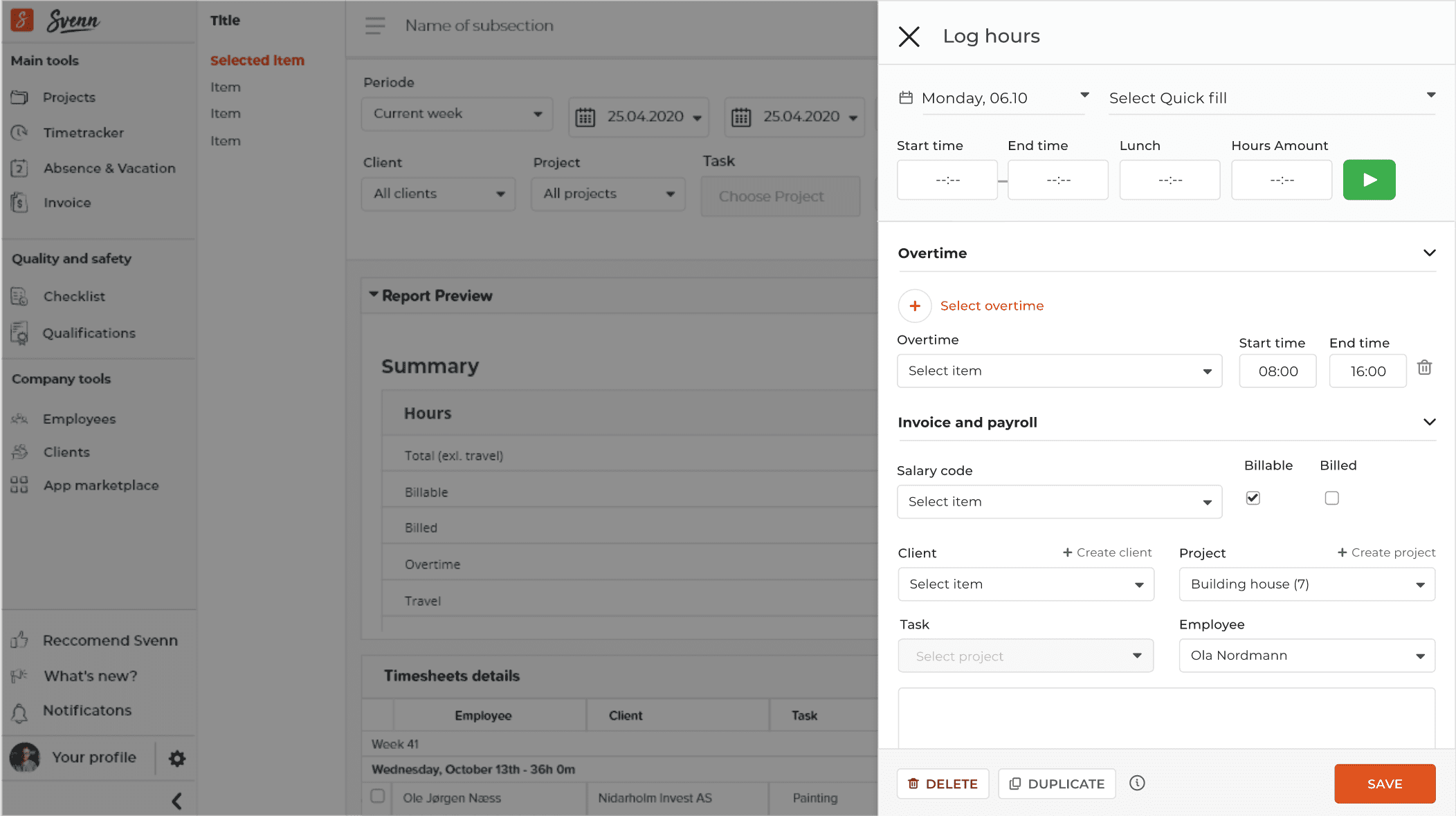 construction project management software development