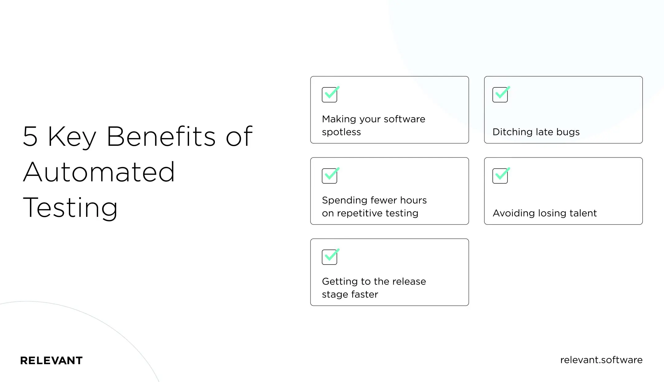5 Key Benefits of Automated Testing