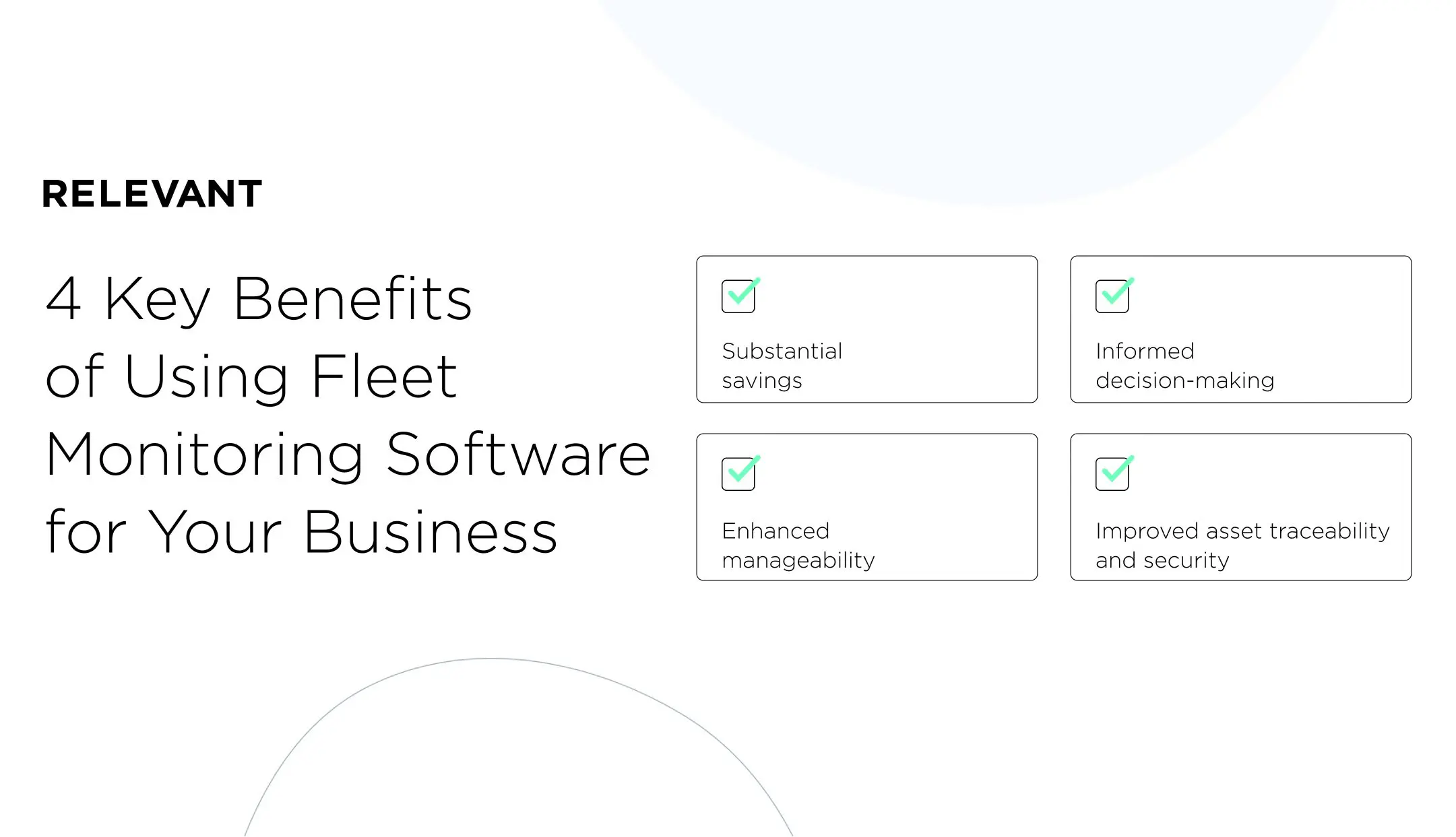 Benefits of fleet monitoring software
