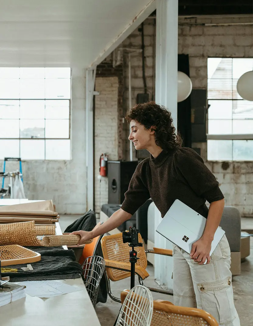 UI and UX design process
