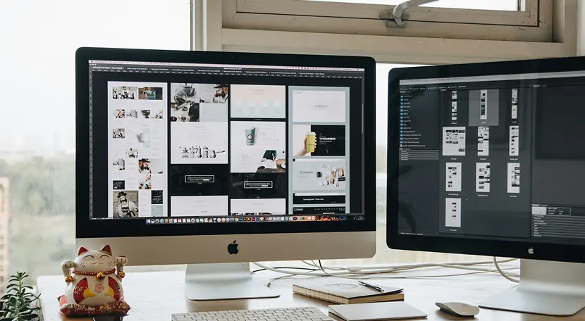 UI and UX design process
